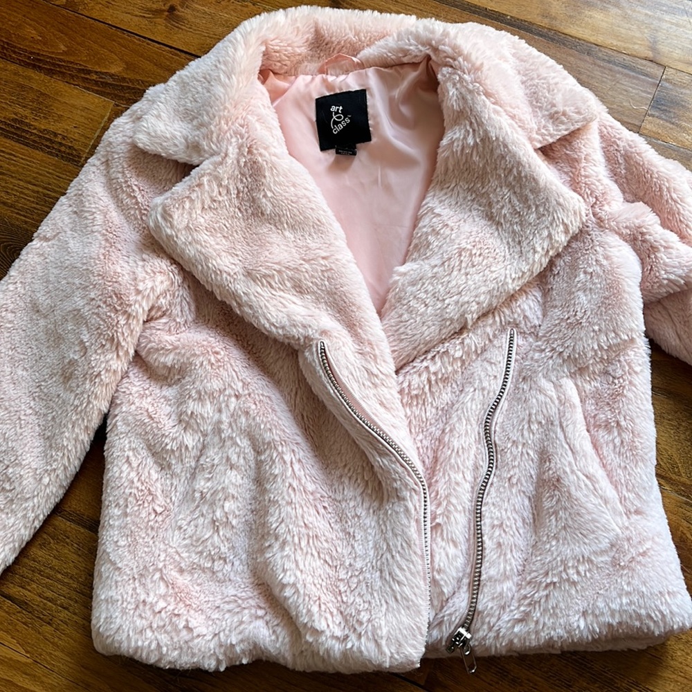 Girls fur jacket